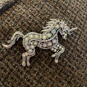 Unicorn Brooch